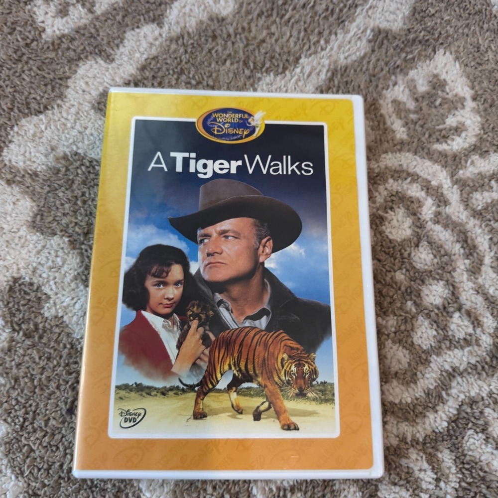 Disney's A Tiger Walks (DVD, 1964, Movie Club Premiere) Vera Miles, Brian Keith